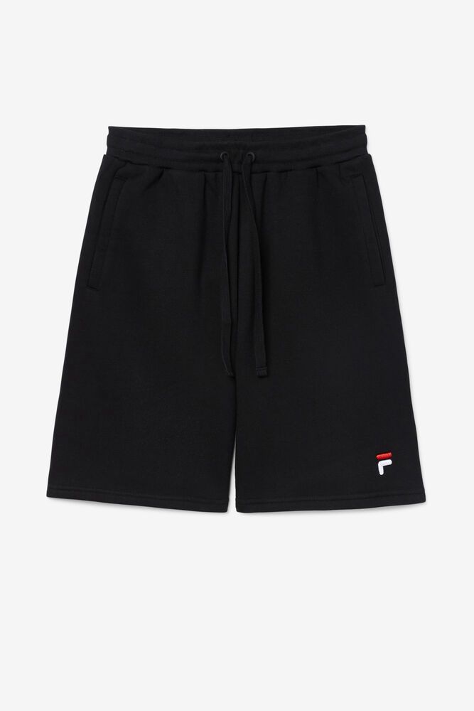 Fila Shorts Mens Black - Kasta - Philippines 8935016-LU